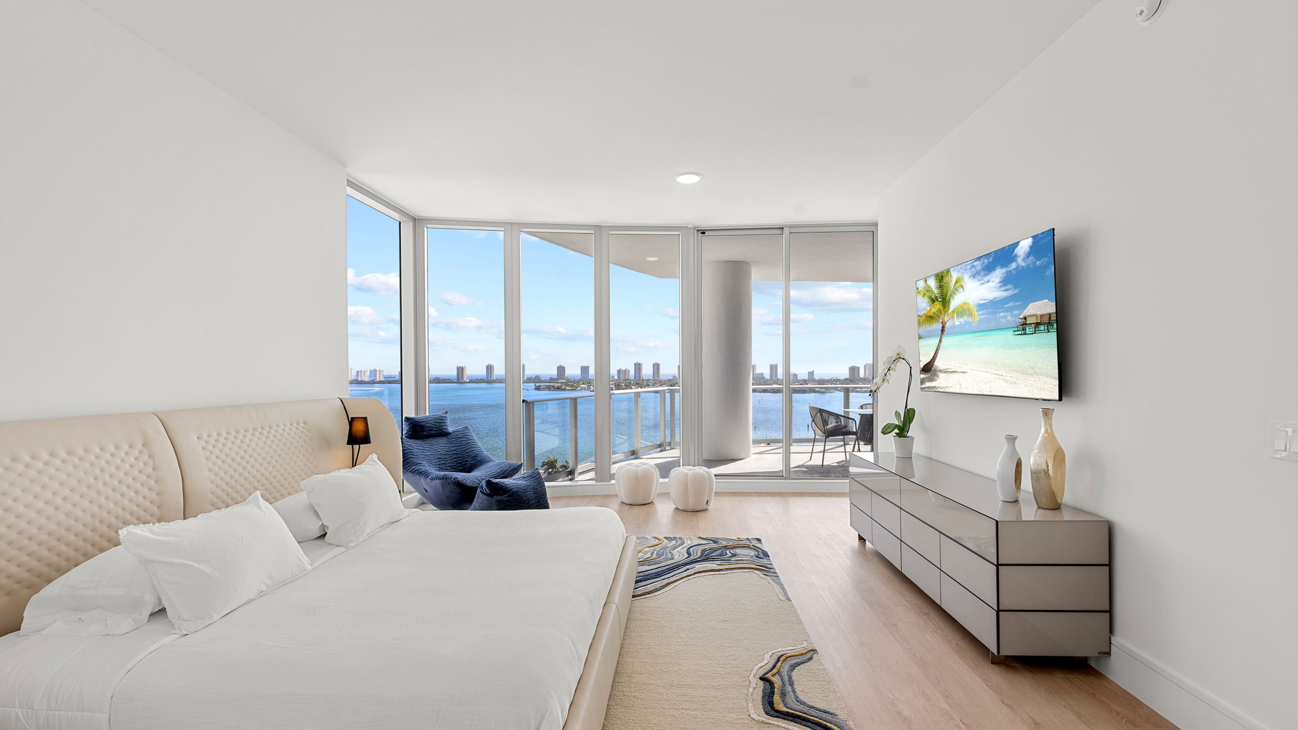 penthouse bedroom