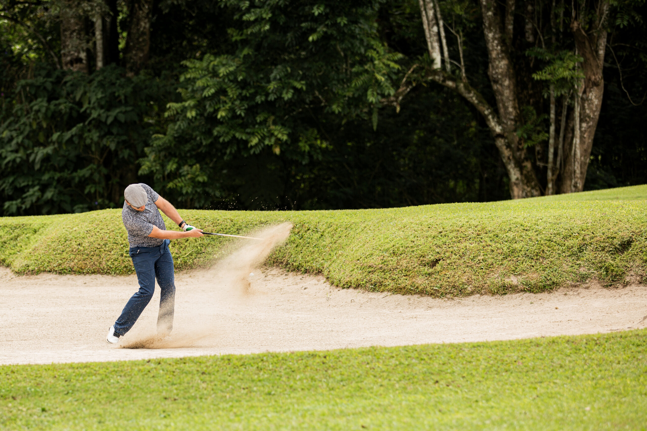golfing